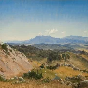 Rocky Hills in der Nähe von Civitella – 1868