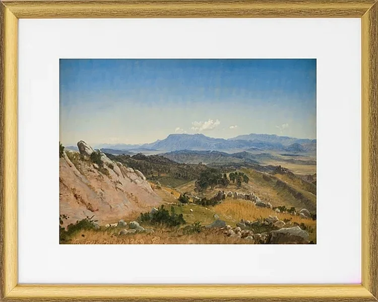 Rocky Hills in der Nähe von Civitella – 1868