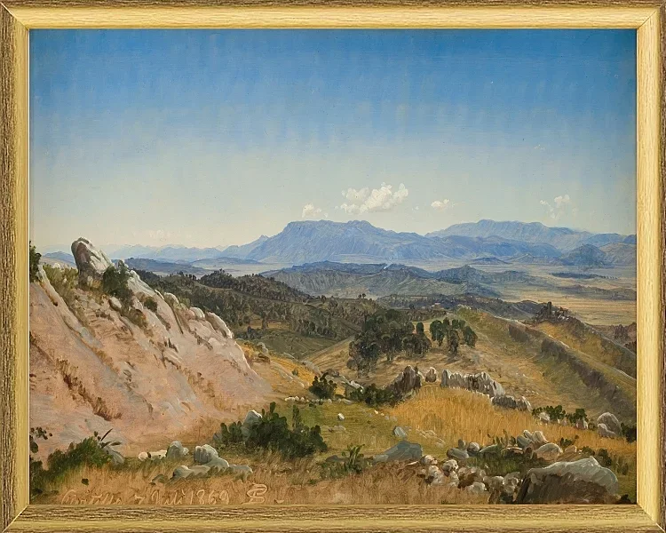 Rocky Hills in der Nähe von Civitella – 1868