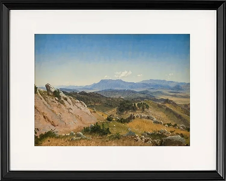 Rocky Hills in der Nähe von Civitella – 1868