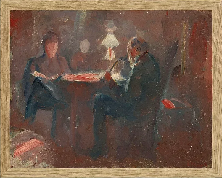 Rund um die Petroleumlampe - 1883