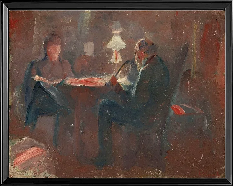 Rund um die Petroleumlampe - 1883