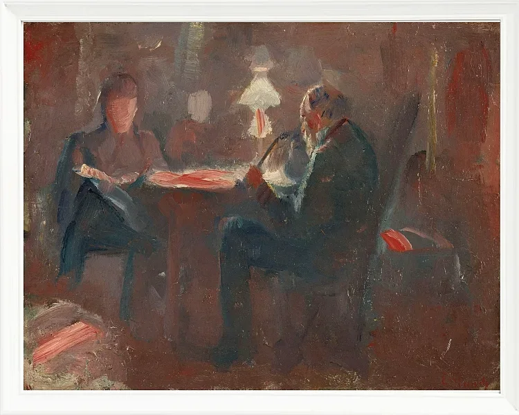 Rund um die Petroleumlampe - 1883
