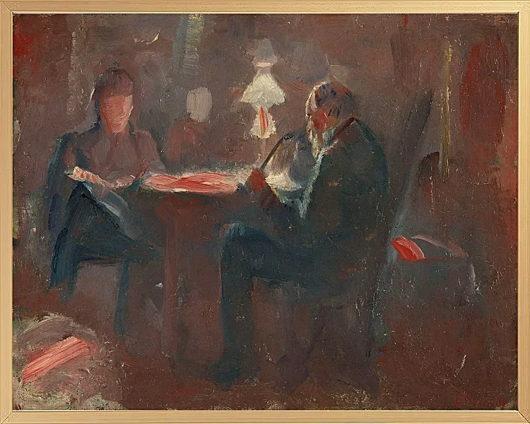 Rund um die Petroleumlampe - 1883