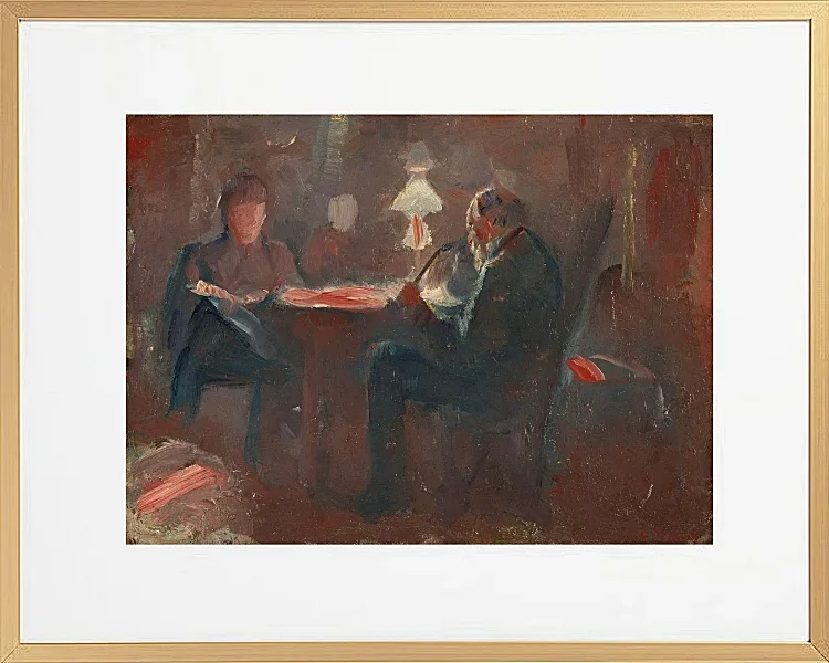 Rund um die Petroleumlampe - 1883