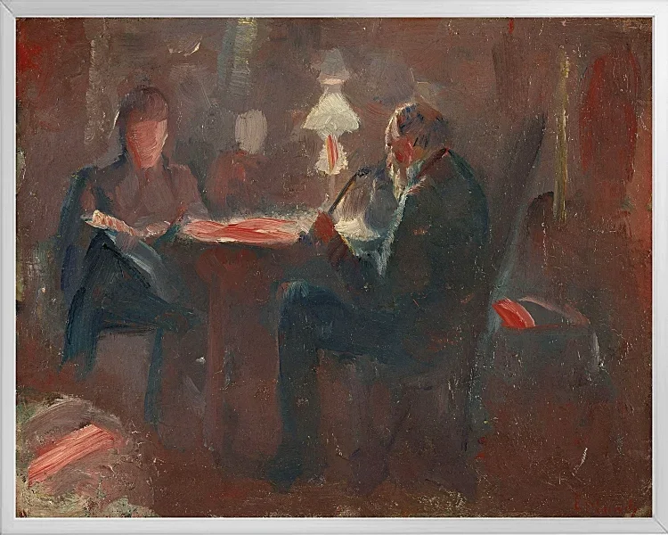 Rund um die Petroleumlampe - 1883
