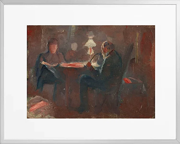 Rund um die Petroleumlampe - 1883