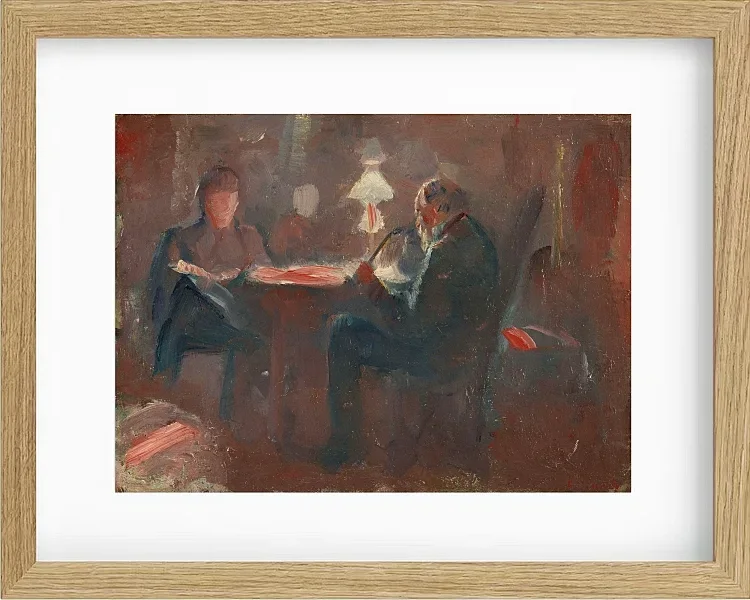Rund um die Petroleumlampe - 1883