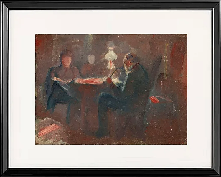 Rund um die Petroleumlampe - 1883