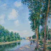 Saint-Mammès, Juni Sonnenschein – 1892