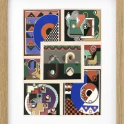 Sammlung von Dekorationen und Farben Taf.02 - 1930