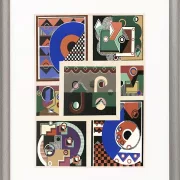 Sammlung von Dekorationen und Farben Taf.02 - 1930