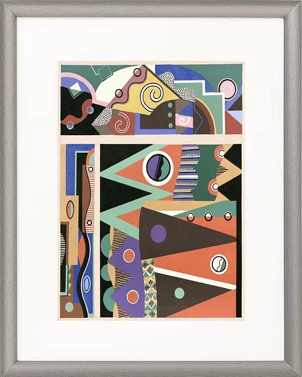 Sammlung von Dekorationen und Farben Taf.03 - 1930