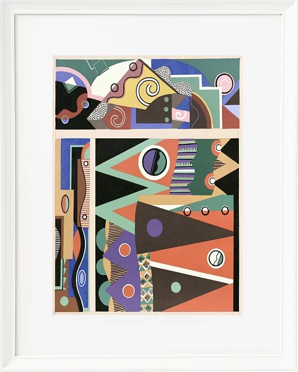 Sammlung von Dekorationen und Farben Taf.03 - 1930