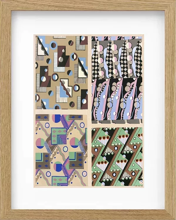 Sammlung von Dekorationen und Farben Taf.05 - 1930