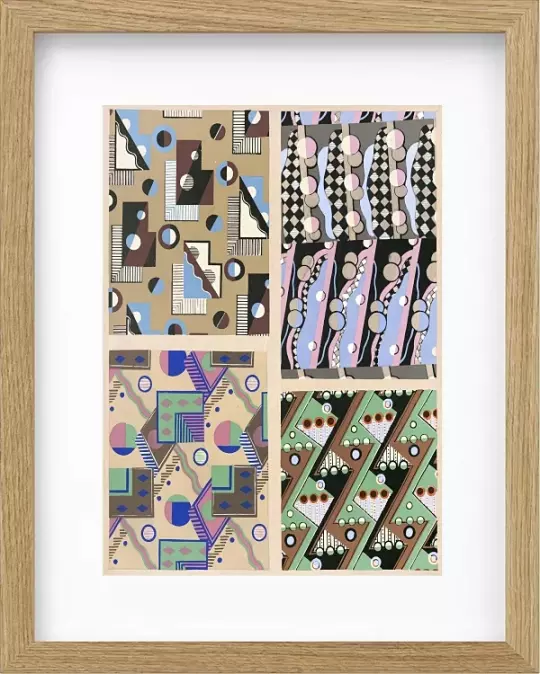 Sammlung von Dekorationen und Farben Taf.05 - 1930