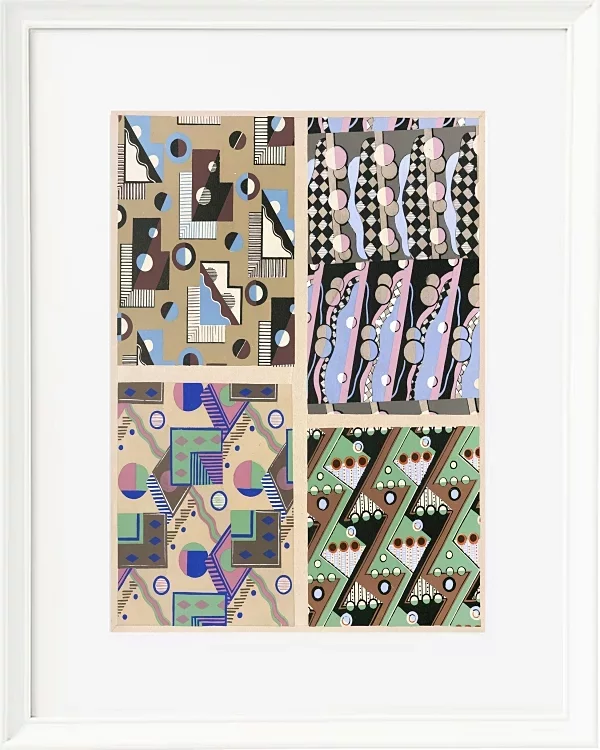 Sammlung von Dekorationen und Farben Taf.05 - 1930