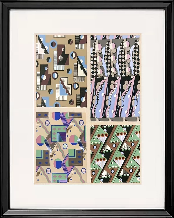 Sammlung von Dekorationen und Farben Taf.05 - 1930