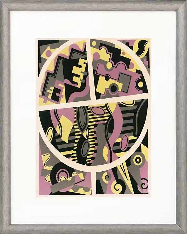 Sammlung von Dekorationen und Farben Taf.06 - 1930