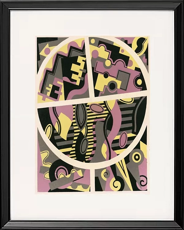 Sammlung von Dekorationen und Farben Taf.06 - 1930