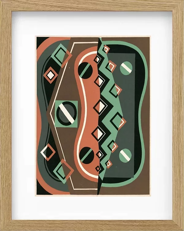 Sammlung von Dekorationen und Farben Taf.08 - 1930