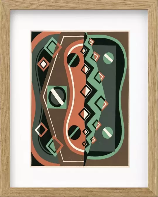 Sammlung von Dekorationen und Farben Taf.08 - 1930