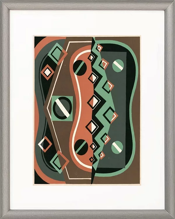 Sammlung von Dekorationen und Farben Taf.08 - 1930