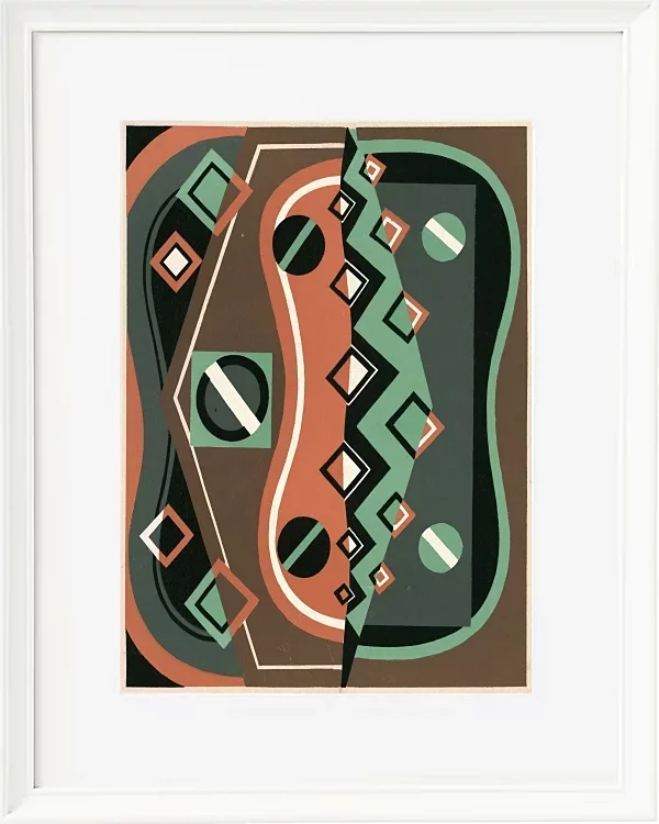 Sammlung von Dekorationen und Farben Taf.08 - 1930