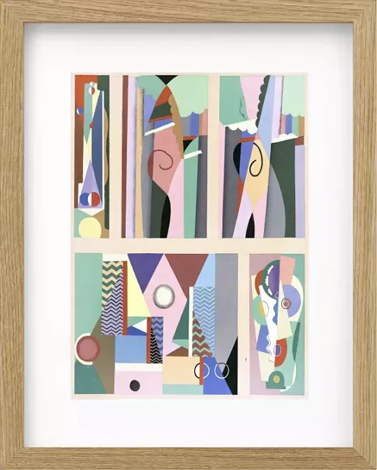 Sammlung von Dekorationen und Farben Taf.09 - 1930