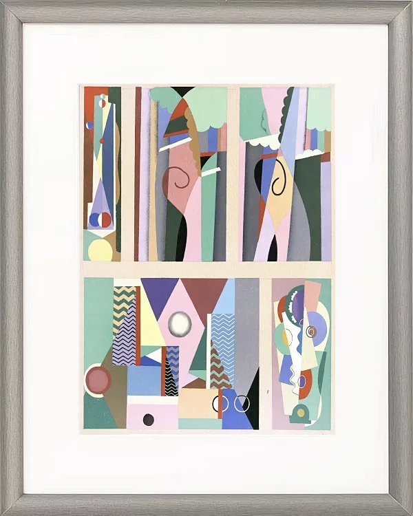 Sammlung von Dekorationen und Farben Taf.09 - 1930