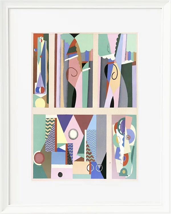 Sammlung von Dekorationen und Farben Taf.09 - 1930