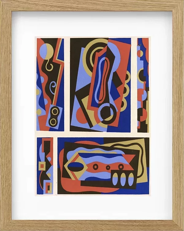 Sammlung von Dekorationen und Farben Taf.10 - 1930