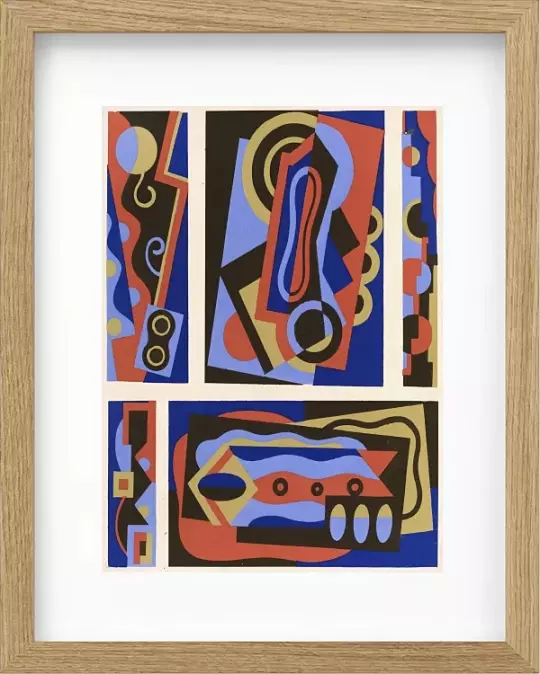 Sammlung von Dekorationen und Farben Taf.10 - 1930