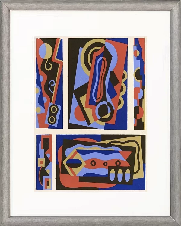 Sammlung von Dekorationen und Farben Taf.10 - 1930