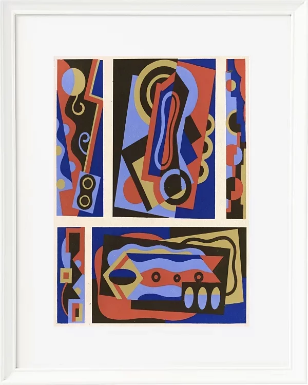 Sammlung von Dekorationen und Farben Taf.10 - 1930