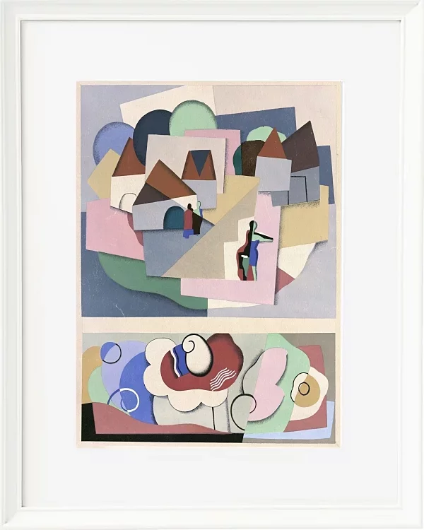 Sammlung von Dekorationen und Farben Taf.11 - 1930