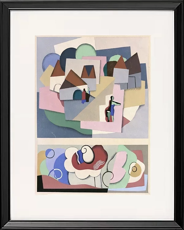 Sammlung von Dekorationen und Farben Taf.11 - 1930