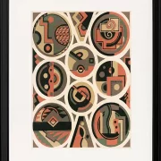 Sammlung von Dekorationen und Farben Taf.12 - 1930