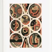 Sammlung von Dekorationen und Farben Taf.12 - 1930