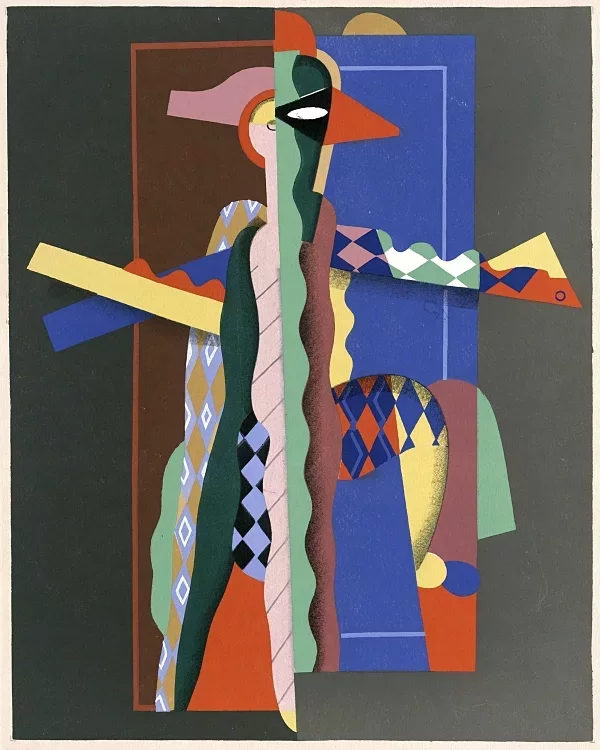 Sammlung von Dekorationen und Farben Taf.13 - 1930