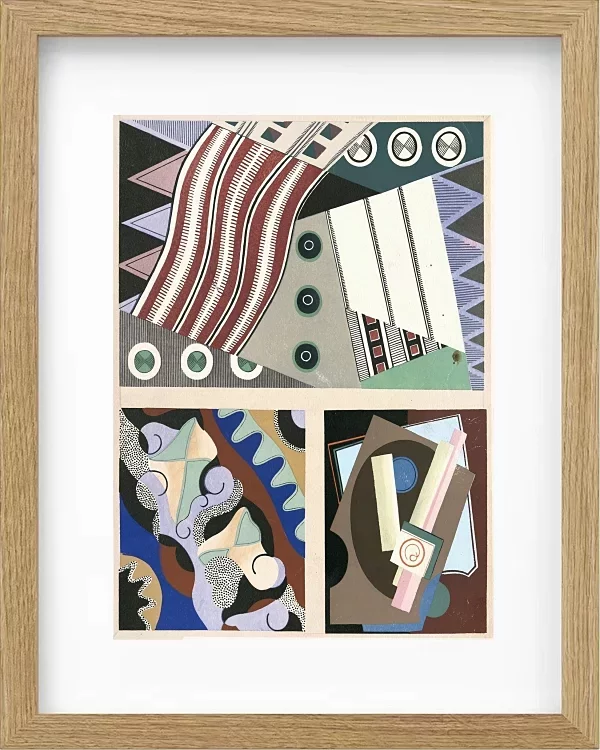 Sammlung von Dekorationen und Farben Taf.14 - 1930