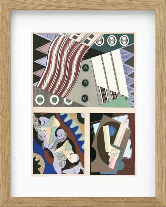 Sammlung von Dekorationen und Farben Taf.14 - 1930