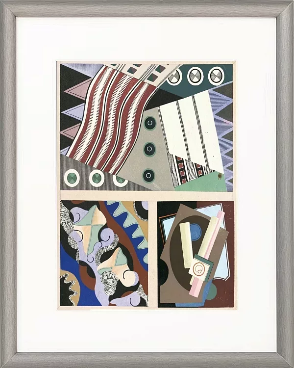 Sammlung von Dekorationen und Farben Taf.14 - 1930