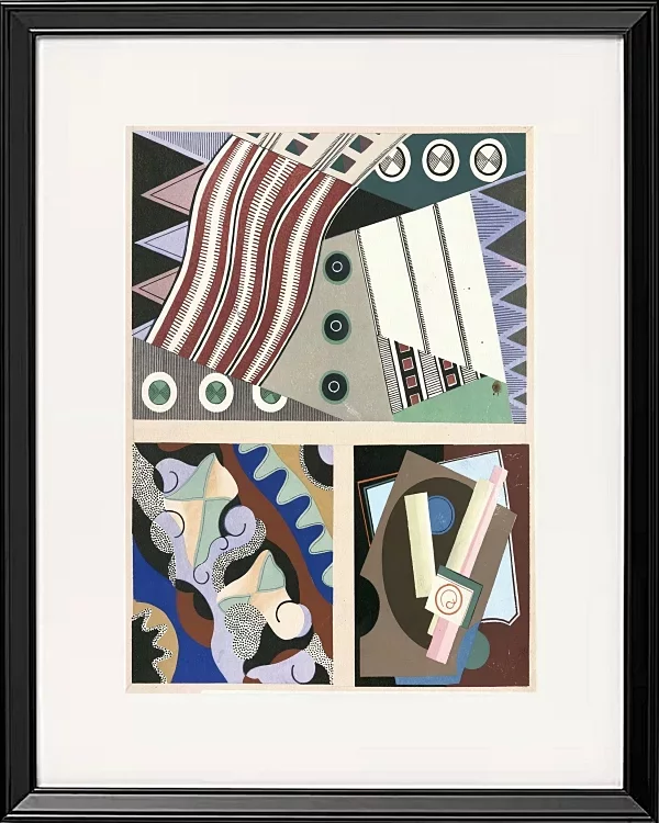 Sammlung von Dekorationen und Farben Taf.14 - 1930