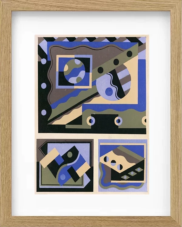 Sammlung von Dekorationen und Farben Taf.15 - 1930