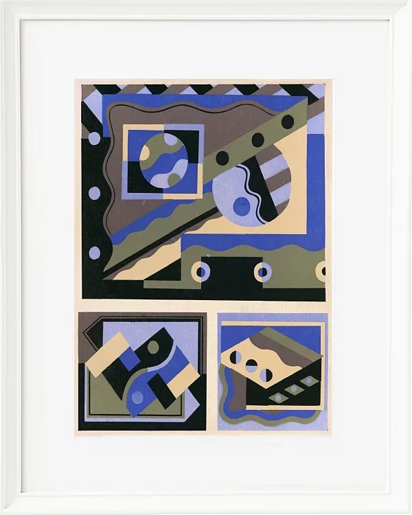 Sammlung von Dekorationen und Farben Taf.15 - 1930