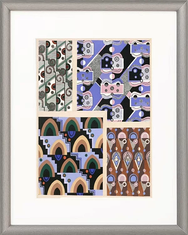 Sammlung von Dekorationen und Farben Taf.16 - 1930