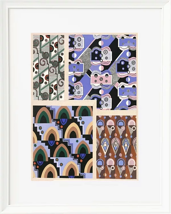 Sammlung von Dekorationen und Farben Taf.16 - 1930