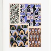 Sammlung von Dekorationen und Farben Taf.16 - 1930