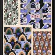 Samling af dekorationer og farver Pl.16 - 1930